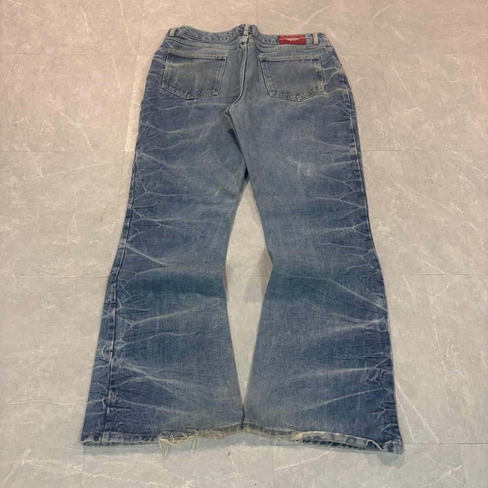 Y2K No excuses flared womens jeans